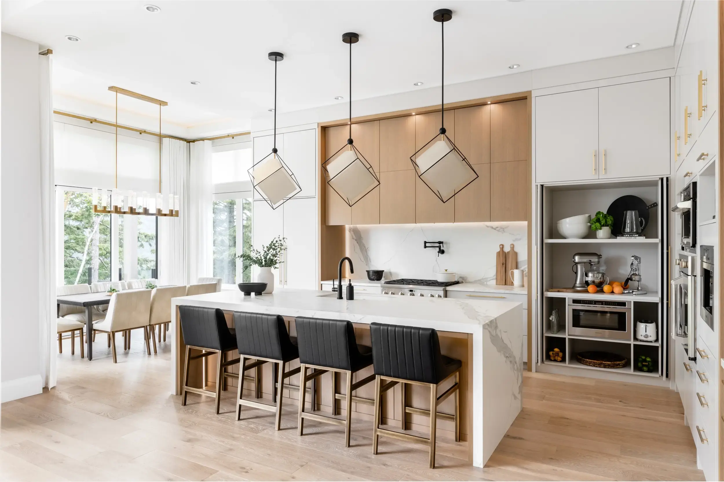 Stone countertop installation